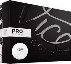 Bolas de golfe VICE Golf Pro Plus brancas de 4 peças