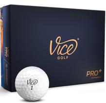 Bolas de golfe Vice Golf Vice Pro Plus brancas 12 unidades