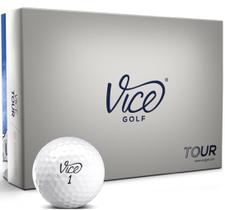 Bolas de golfe Vice Tour Generation 1 para distância e controle