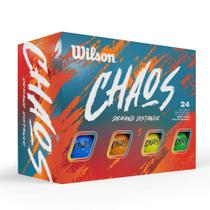 Bolas de golfe WILSON 2024 Chaos 24 Balls Multicolors