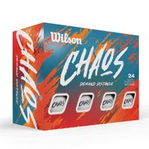 Bolas de golfe WILSON 2024 Chaos 24 Balls White