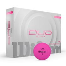 Bolas de golfe WILSON 2025 Duo Soft Pink 12 Balls