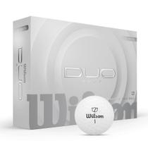 Bolas de golfe WILSON 2025 Duo Soft White 12 Balls