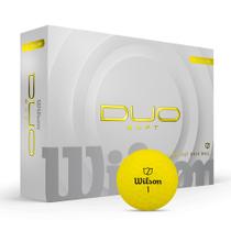 Bolas de golfe WILSON 2025 Duo Soft Yellow 12 Balls