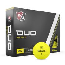Bolas de golfe WILSON Staff Duo Soft, pacote com 12, amarelo Bolas de golfe WILSON Staff Duo Soft, pacote com 12, amarelo