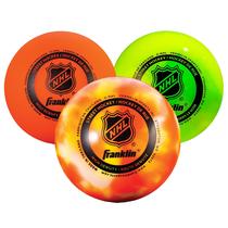 Bolas de hóquei de rua Franklin Sports NHL High Density, pacote com 3 Bolas de hóquei de rua Franklin Sports NHL High Density, pacote com 3