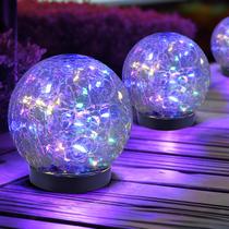 Bolas de jardim ao ar livre impermeáveis Solar Globe Lights JKIMK Bolas de jardim ao ar livre impermeáveis Solar Globe Lights JKIMK