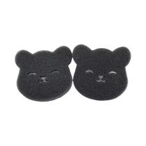 Bolas De Lavagem Em Forma De Urso 4PCS Removedor De Pelos De Animais Reutilizável Esponja De Limpeza