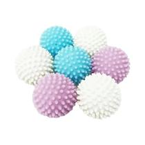 Bolas De Lavagem Reutilizáveis Antiemaranhamento Amaciante De Tecido Removedor De Manchas Pacote De