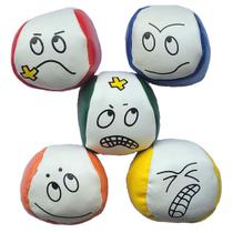 Bolas de malabarismo com emojis diferentes Pista e Campo 5un