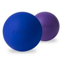 Bolas de massagem de lacrosse Aegero para liberação miofascial (pacote com 2) Bolas de massagem de lacrosse Aegero para liberação miofascial (pacote com 2)