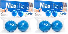 Bolas de Massagem OPTP Maxi Balls 5,5 cm de Diâmetro Conjunto com 2