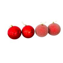 BOLAS DE NATAL 12cm KIT COM 4 unid BOLAS DE NATAL 12cm KIT COM 4 unid