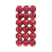 Bolas De Natal De 3CM, 36 Peças, Decoração Para Árvore, Acessórios Para Festa Em Casa, Ornamentação