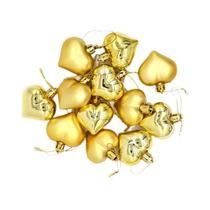 Bolas De Natal Douradas E Vermelhas 12 Peças Enfeites Para Árvore De Natal Pendentes Em Forma De