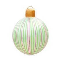 Bolas De Natal Infláveis Grandes Em PVC, Ornamentos Pendentes, Decorações Gigantes Para Árvore De