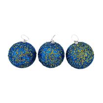 BOLAS DE NATAL KIT COM 3 unid BOLAS DE NATAL KIT COM 3 unid