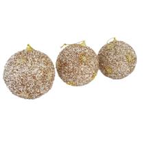 BOLAS DE NATAL KIT COM 3 unid BOLAS DE NATAL KIT COM 3 unid