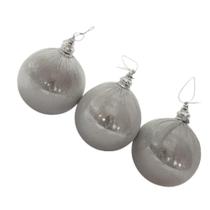 Bolas De Natal Kit Com 3 Unid. Kit 3 Pçs. Bolas De Natal Kit Com 3 Unid. Kit 3 Pçs.