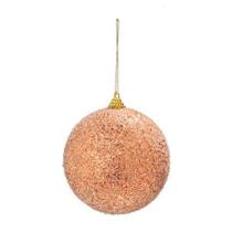 Bolas de Natal - Rose Gold - 10 cm - 4 unidades - Cromus - Rizzo