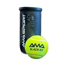 Bolas de Padel Premium Amasport - Black Edition Bolas de Padel Premium Amasport - Black Edition