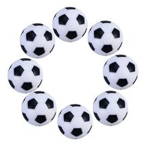 Bolas de Pebolim Okany 32mm Preto e Branco Conjunto com 8 Bolas de Pebolim Okany 32mm Preto e Branco Conjunto com 8