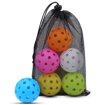 Bolas de Pickleball Magicorange - Pacote com 6 - 40 Buracos Bolas de Pickleball Magicorange - Pacote com 6 - 40 Buracos
