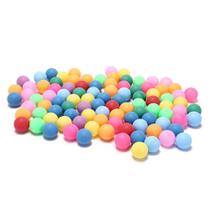 Bolas de pingue-pongue coloridas meizhouer 40mm 2,4g, pacote com 50 ou 100