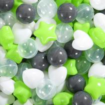 Bolas de Plástico para Piscina de Pelotas Heopeis Estrella 200 Unidades para Niños Pequeños