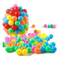 Bolas de plástico para piscina, pacote Mesh 50 cores x100