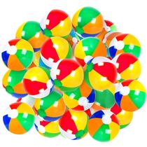 Bolas de praia infláveis Coopay Classic Rainbow 30cm, pacote com 12