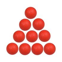 Bolas De Prática De Golfe Em Espuma PU Macia 10 Peças Treinamento Elástico Para Iniciantes E
