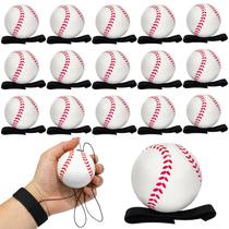 Bolas de retorno para pulso BICHENHWAI 16 peças 5,8 cm tipo beisebol