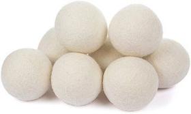 Bolas de secagem de lã Smart Sheep, pacote com 8 unidades, lã natural premium XL Bolas de secagem de lã Smart Sheep, pacote com 8 unidades, lã natural premium XL