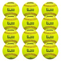 Bolas de softball Franklin Sports OL3000 Fastpitch + Slowpitch