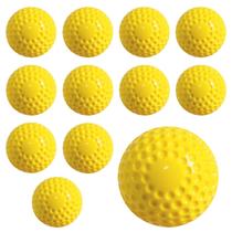 Bolas de softball Furtrop, 12 peças, bolas de treino com covinhas de 30 cm