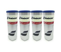 Bolas de tênis Babolat Gold Championship 12 bolas 4 latas Bolas de tênis Babolat Gold Championship 12 bolas 4 latas
