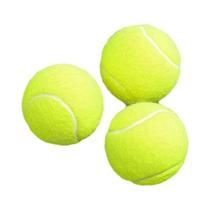 Bolas De Tênis De Borracha De Alta Resiliência, Conjunto Com 3 Peças Para Treinamento E Competição Bolas De Tênis De Borracha De Alta Resiliência, Conjunto Com 3 Peças Para Treinamento E Competição