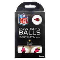 Bolas de tênis de mesa Franklin Sports Arizona Cardinals NFL