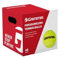 Bolas de tênis GAMMA Pressure para treino, caixa de 48 Bolas de tênis GAMMA Pressure para treino, caixa de 48