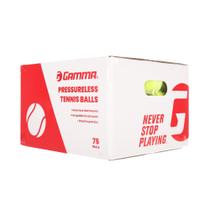 Bolas de tênis GAMMA Sports Pressure, caixa de 75 bolas Bolas de tênis GAMMA Sports Pressure, caixa de 75 bolas