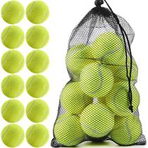 Bolas de tênis INSUM Bulk, pacote com 12 pacotes de alta elasticidade com bolsa de malha