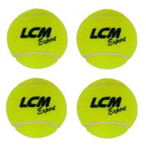 Bolas de Tênis LCM Export com 4 Unidades