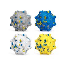 Bolas de tênis para cães Moonorange, 4 peças, pequeno brinquedo flutuante durável