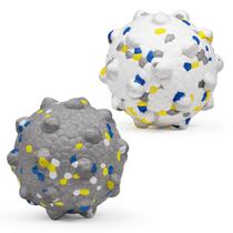 Bolas de tênis para cães Moonorange, grande brinquedo flutuante durável