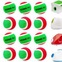 Bolas de tênis para cães NICERINC PET 3,8 cm, pacote com 12 para cães pequenos