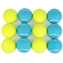 Bolas de tênis para cães PrimePets, 6,35 cm, pacote com 12 unidades, brinquedo Squeaky