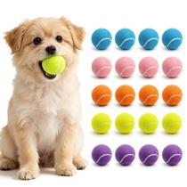 Bolas de Tênis para Cães ZIYIZE, 20 Unidades, 5 cm, Mini, Coloridas