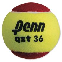 Bolas de tênis Penn QST 36 Youth Felt Red para iniciantes x12 Bolas de tênis Penn QST 36 Youth Felt Red para iniciantes x12