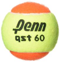 Bolas de tênis Penn QST 60 Youth Felt Orange Beginners 12 bolas Bolas de tênis Penn QST 60 Youth Felt Orange Beginners 12 bolas